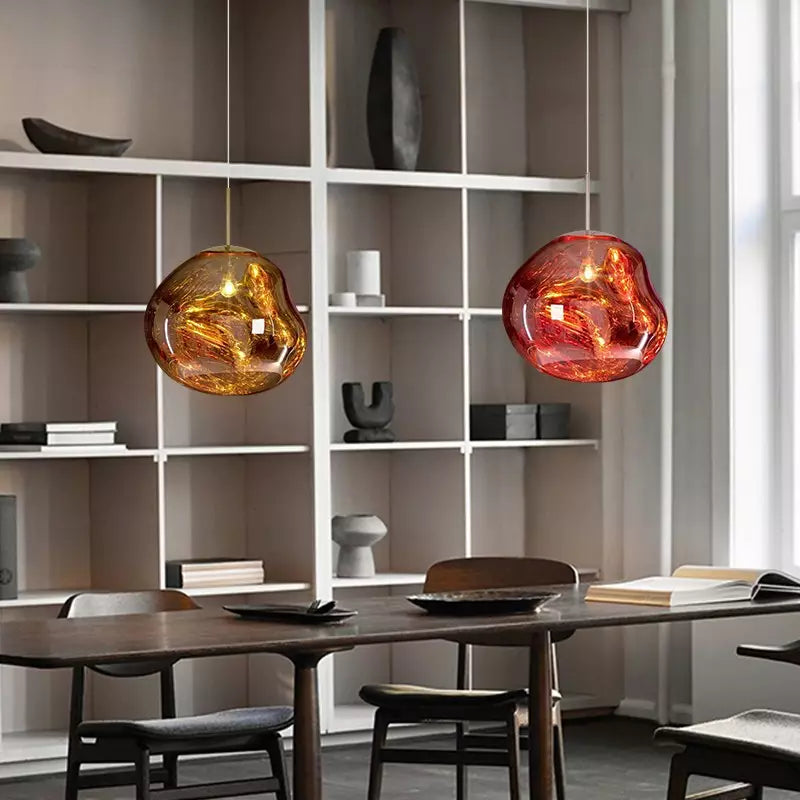 Artistic Melt Pendant Lamp – Modern Glass Ceiling Fixture