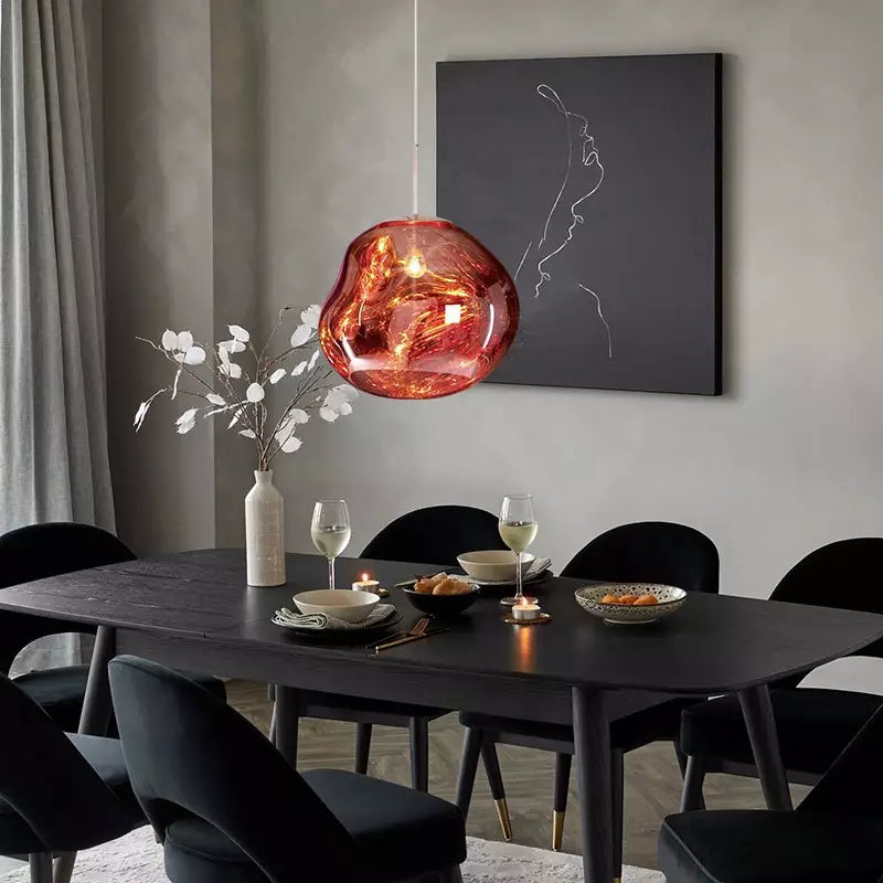 Artistic Melt Pendant Lamp – Modern Glass Ceiling Fixture