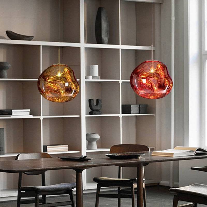 Artistic Melt Pendant Lamp – Modern Glass Ceiling Fixture