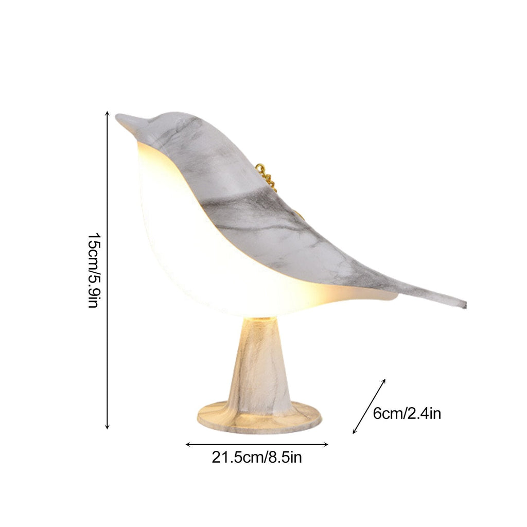 Bird Silhouette Table Lamp – Nordic LED Accent Lamp