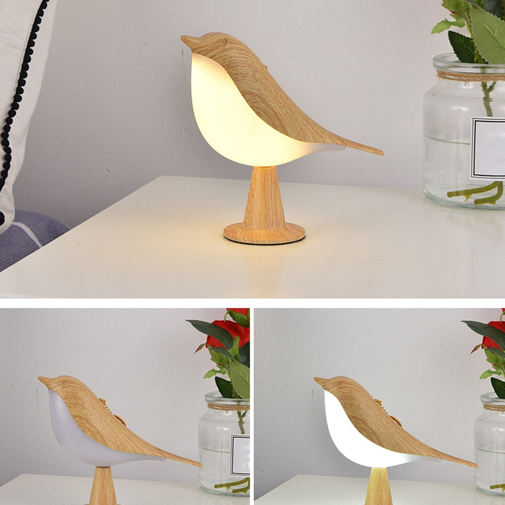 Bird Silhouette Table Lamp – Nordic LED Accent Lamp