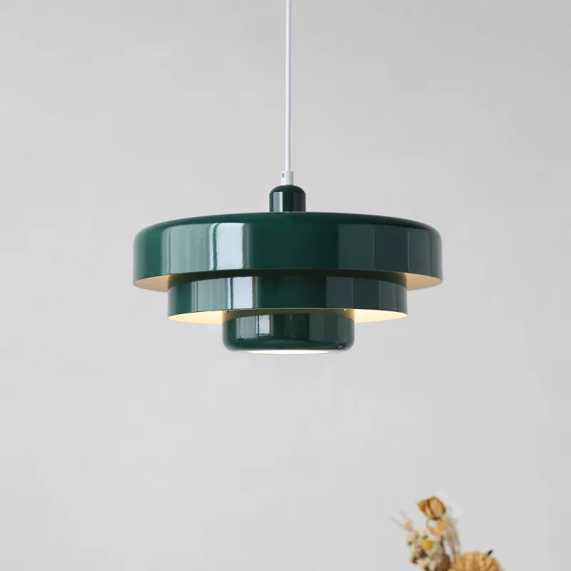 Italian Modern Ceiling Light – Bauhaus Iron Pendant Lamp