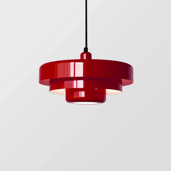 Italian Modern Ceiling Light – Bauhaus Iron Pendant Lamp