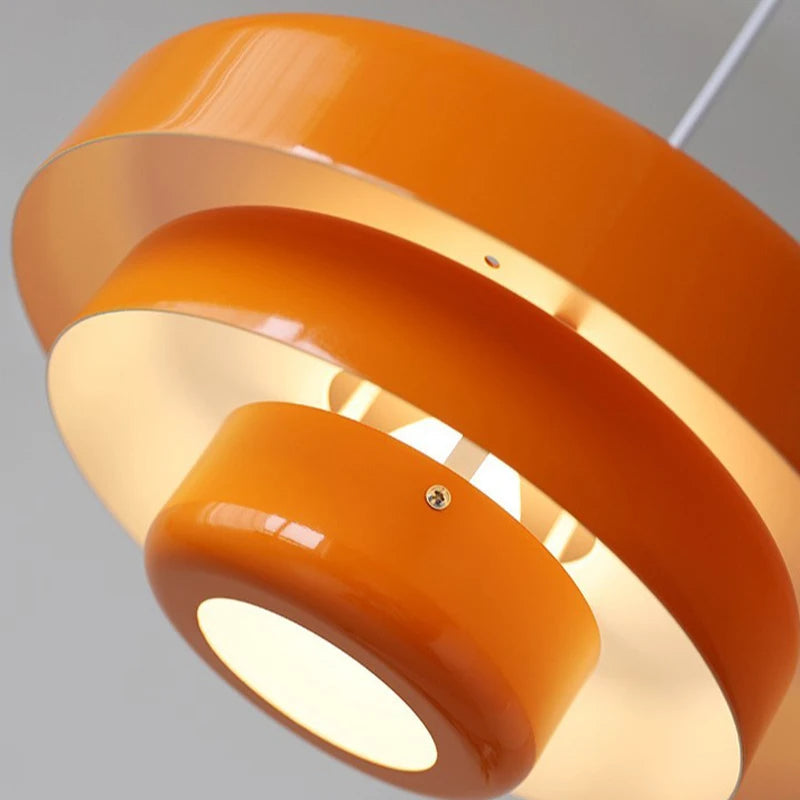 Italian Modern Ceiling Light – Bauhaus Iron Pendant Lamp