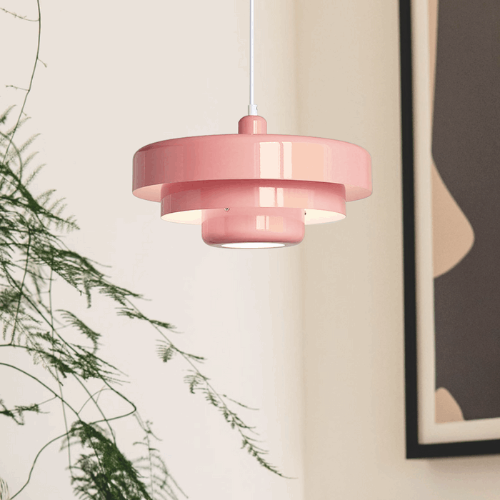 Italian Modern Ceiling Light – Bauhaus Iron Pendant Lamp