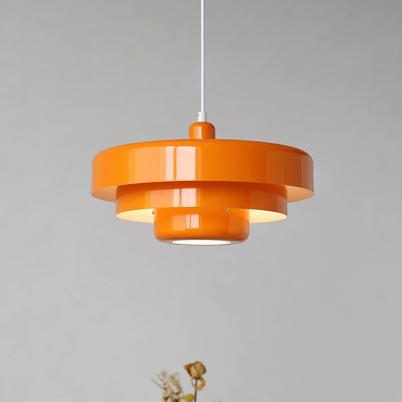 Italian Modern Ceiling Light – Bauhaus Iron Pendant Lamp