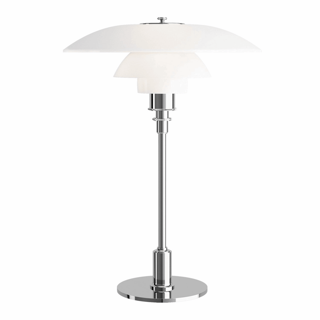 Minimalist Scandi Lamp – Iron & Glass Table Light