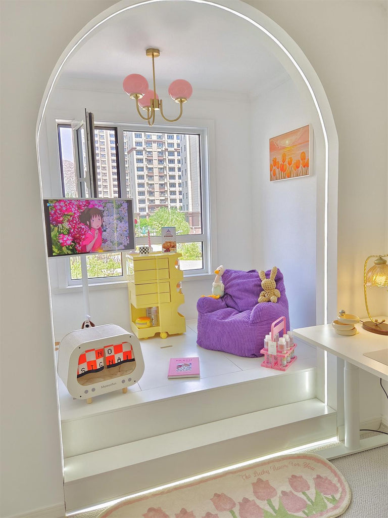 Modern Globe Chandelier – Glass Ceiling Light with Metal Frame