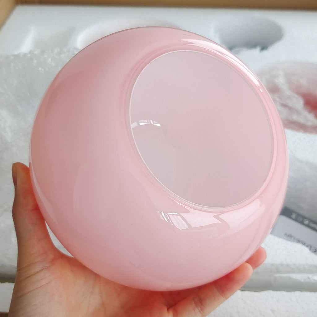 Modern Globe Chandelier – Glass Ceiling Light with Metal Frame