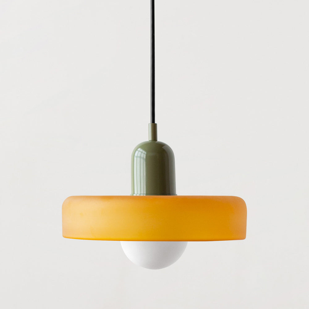 Modern Hanging Glass Ceiling Light – Adjustable Pendant Lamp