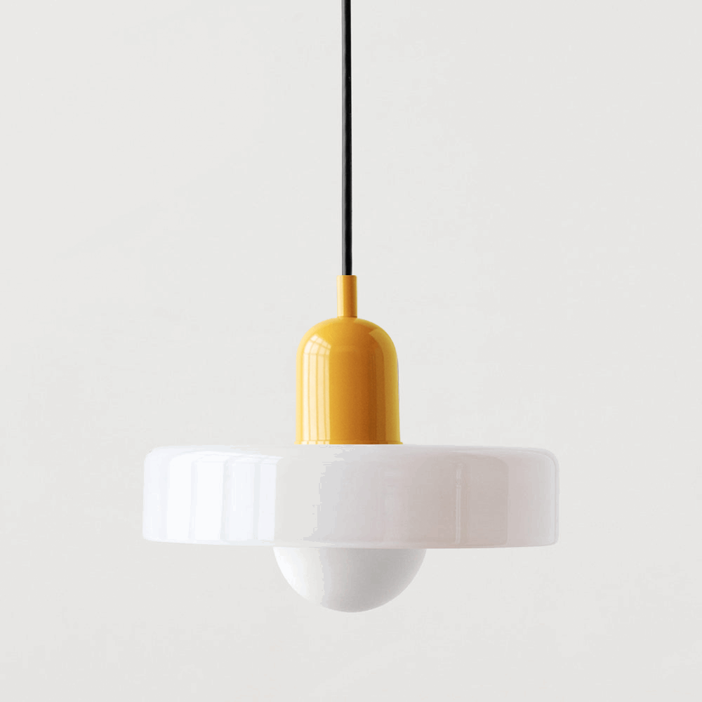 Modern Hanging Glass Ceiling Light – Adjustable Pendant Lamp