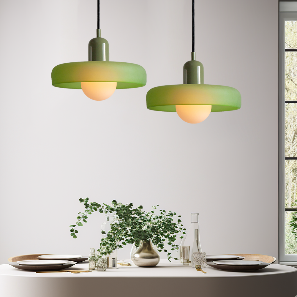 Modern Hanging Glass Ceiling Light – Adjustable Pendant Lamp