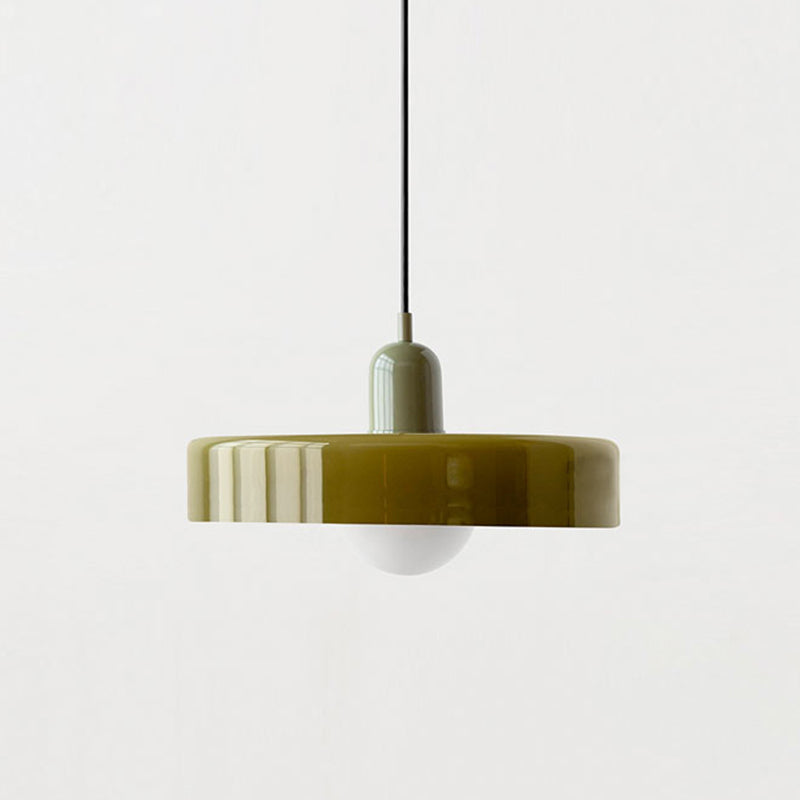 Modern Hanging Glass Ceiling Light – Adjustable Pendant Lamp