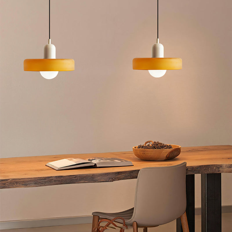 Modern Hanging Glass Ceiling Light – Adjustable Pendant Lamp