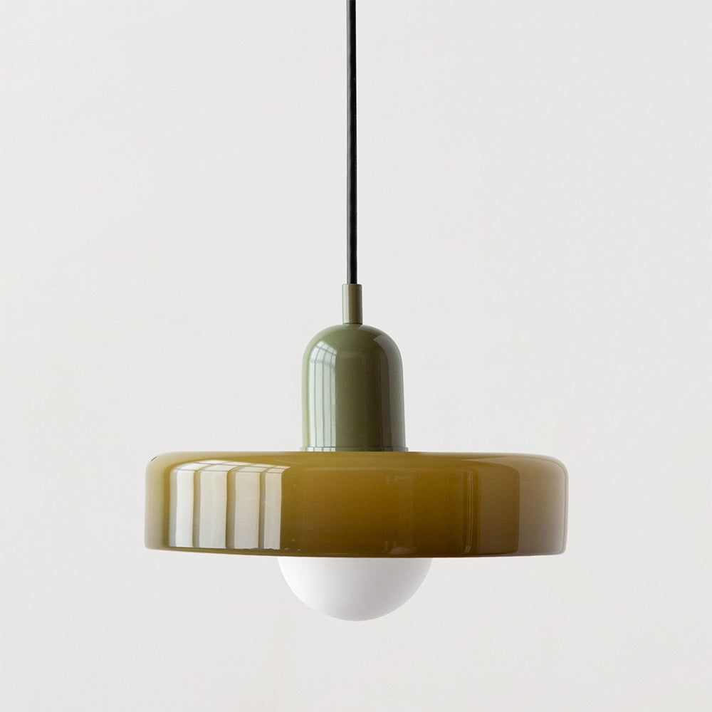Modern Hanging Glass Ceiling Light – Adjustable Pendant Lamp