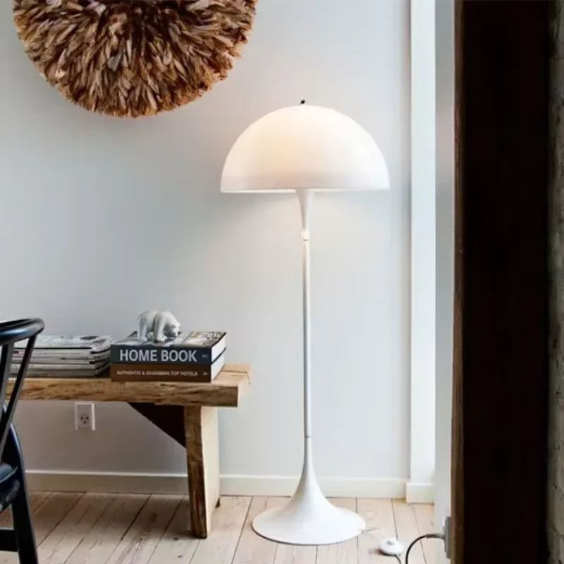 Modern Mushroom Floor Lamp – Dome Standing Light