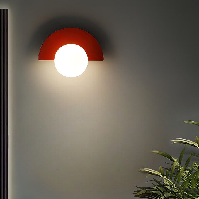 Semicircle LED Wall Light – Nordic Minimalist Accent Lighting
